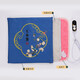 Moxa cushion heating artifact, electric heating moxa mat, office home fart cushion, moxibustion cushion, timed temperature control (blue)