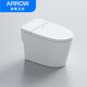 ARROW fully automatic flip-top smart toilet household electric multi-functional instant hot toilet with no water pressure limit 829 high-end version - automatic flip-top (no water pressure 305mm