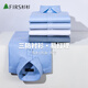 Shanshan three-proof non-iron anti-wrinkle long-sleeved business shirt men's workwear formal wear professional tops blue strip 42