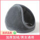 Veros warm earmuffs, earmuffs, earmuffs, earbags, winter plush earmuffs, winter back-worn earmuffs, thickened, large black plush models