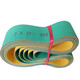 Four-sided planed nylon sheet base high-speed transmission wear-resistant flat belt textile dragon spindle belt yellow and green industrial synchronous conveyor belt 980*30*2 others
