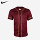 Nike Paris Saint-Germain Casual Masual Mideny Baseball Cardigan с короткими рукавами DZ3283-677 Красный и золотой#DZ3283-677 L