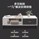 Yameile coffee table for living room, modern and simple, small household double-layer storage with drawer coffee table table