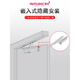 Huitailong hidden door closer hidden hydraulic buffer installed fire door spring household automatic door closer GZ-3523 hidden door closer (arbitrary stop) 65KG