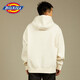 DickiesDickie Automne et Winter Plus Velvet Sweatshirt For Hommes et femmes 2024 HOODED PRINT Student Mall Même style décontracté et polyvalent Zhongmao Gray 12600 S