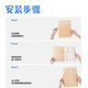 Deli A4 Transparent Pull Stab Clamp Pull Stab Clamp Ordner Ordner Report Office Supplies gemischte Farbe/Weiß 10 Teile/Pack Deli PP677_Jelly Sunny 3 rotierende kurze Zugstange (gemischt) 5 Stück)