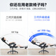 Yipinhui office lunch break dual-use chair ergonomic chair e-sports computer chair boss chair home dormitory comfortable sedentary chair 135 degrees reclining - black