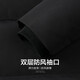SHANSHAN (FIRS) Black Gold Series Goie Down Veste pour l'hiver pour hommes Nouveaux vestes épaissies épaissies à l'épaississement 702 Black M (170)