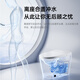 GDTOT Light Intelligent Toilet Automatic Senting Flip Ménage de mousse intégrée Somme sans pression de la pression d'eau semi-intelligente ZG695JW Pression zéro / Chauffage de plage 200/250/300/350/400/450 Distance de fosse
