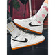 aj women's shoes Putian black and white panda dunk red wedding shoes aj1 low top shoes sports Kata men's shoes 1699 white plus black 35