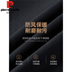皮尔卡丹男士加厚棉服中老年人羽绒棉袄爸爸装爷爷新款棉衣秋冬季外套 20119/9898加棉黑色 XL