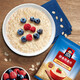 Quaker Instant Oatmeal 1000g/1478g Bags Free Cooked Meal Breakfast Pairing Dietary Fiber Instant Oatmeal 1000g*2 Bags