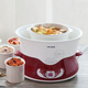 TONZE electric stew pot, electric stew pot, water-proof stew pot, soup pot, soup pot, porridge health pot, porridge pot, steaming and stew all in one, white porcelain 5-gallon DGD40-40DWG 4L