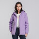 Zitronen plus Samt Windbreaker unter Bananenmantel Männern und Frauen koreanischer Stil winddicht und warmes Einschichtweichschalenjacke Work Style Literary Top 9930S-2 geräucherte Lila-Frauen [Camouflage] xl