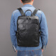 Mochila de malunte para hombres de vaca real para hombres sencillo gran capacidad comercial casual bolsa de computador