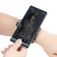 Feigeer sports running mobile phone arm bag arm cover takeaway rider driving wrist mobile phone holder wrist bag wrist cover equipment 2 in 1 = clip body + short strap + long strap