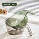 Sailotou rice washing sieve rice washing basin drain basket household multi-functional vegetable washing fruit basin y transparent three-color combination pack
