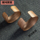 SMVP tea set accessories glass fair cup anti-scalding cover heat insulation ring Japanese wooden cup set handheld tea leak tea cup anti-scalding ring Coffee wood cover 6624 models