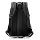 Langfei travel bag men's backpack large capacity backpack junior high school high school college school school bag business trip mountaineering luggage bag black