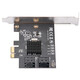 Capricorn (MOGE) Desktop PCIe zu 4-Port SATA3.0 Hartplattenerweiterungskarte Marvell 9215 Chip Support System Startup MC2692