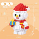 Wuji kompatible Lego Christma Weihnachtsbaum Elch Schneemann Bau Block Ornamente Mikrokornversammlung Kinderspielzeuggeschenke. Erhöhen Sie Santa 2694 Pellets für Lieferwerkzeuge