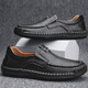 Western Camel (Vancamel) Herren echte Leder-Leder-Leder-Lederschuhe Großer Großbritannien, vielseitige Papa Schuhe gelb-Brown [9916 Model Vierjahressaison] 39