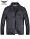 PERCOOL European y americana chaqueta de cuero de cuero de cuero para hombres Lapa de mediana edad de mediana captura de cabezal importada Chaqueta de cuero de cuero de cuero otoño de otoño y invierno de cuero de gran tamaño negro (Top Cower Cow Wase) XL (160Jin [Jin iguala 0.5 kg] -180Jin [Jin equivale a 0.5 kg])))
