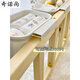 Qiantong Bedside Hanging Conter Cunas colgantes Cesta de pañales Botella de almacenamiento Camilla de almacenamiento Batina de almacenamiento Mesa de pañales Bolsas colgantes Baby One Hanging Canker 1 Piso