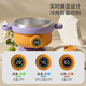 爱帛哆（AIBODUO）宝宝辅食保温碗婴儿专用碗316防摔防烫儿童餐具恒温幼儿注水保温 [升级款显温度]紫色+训练勺叉