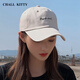 
CHALL KITTY baseball cap women's four-season Korean version baseball cap fashionable versatile casual hat women high-end brand new 2025 beige-brand gift box high-end sense of high-end