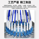 UPlian Gigabit rat-proof armored multimode fiber jumper lc-lc duplex pigtail LC-SC-FC-ST with steel ring tail cable anti-bending jumping Armored multimode double core SC-ST 15 meters