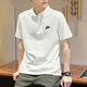 
Nike (NIKE) sports suit men's two-piece summer cotton POLO shirt lapel short-sleeved T-shirt running fitness training quick-dry shorts FN3895-100+DV9329-084 XL