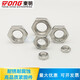 
Renjuyi is suitable for wax treatment thin nut 304 stainless steel GB6172 standard hexagon thin nut M12M16 M12-1.75 (500 pieces) wax treatment