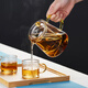 Mesni thickened glass teapot heat-resistant glass tea maker home with filter kung fu tea set