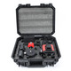 XMSJ high-precision green light laser level, rechargeable measurement tool holder, 8-wire level, two electricity and one charge, JG3891A