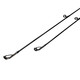 DAIWA CROSSFIRE CROSSFIRE crossfire line sea pole long throw fishing competition sporting mouth horse mouth micro-object wild fishing newbie fishing rod 2.14m /702MB.CSQ/gun handle