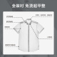 JD.COM CHOLASS PARA MEN 100 Pure Cotton de algodón listos para usar camisas blancas para negocios camisas formales de manga corta para hombres blancos 42