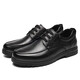 Golden Monkey Men's Shoes Autumn Business Casual Shoes Men's Breathable Soft Wear-Resistant Dad Shoes Q28160A Black 40