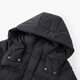
Aijutu simple, atmospheric and fashionable long hooded down jacket EWRAJ4N728A black 86 155/80A/S