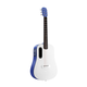 
LAVAGUITAR LAVA ME play smart folk guitar beginner musical instruments for beginners travel self-taught guitar light pink with frost white [with AirFlow piano bag] 36 inches
