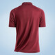 Mengtejiao [XJ] Mengtejiao 23 summer new light luxury series French men's summer refreshing short-sleeved bright silk polo shirt 9195 burgundy L 5 size larger size