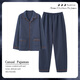 
Yu Zhaolin men's warm pajamas men's three-layer cotton plus velvet thickened autumn and winter teenager male students' home clothing set [902 models] XL [Suggested weight 120-140 Jin [Jin equals 0.5 kg]]