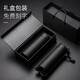 Tachimis sterling silver thermos cup for men and women high-end 999 silver water cup inner liner tea cup high-value gift custom gift box ink black