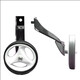 Ubay children's bicycle accessories student bicycle foot support telescopic fender auxiliary wheel wheel adaptation auxiliary wheel pair - 16 inches