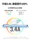 绿联（UGREEN）多口充电器头适用于苹果12华为小米iphone11opSN6626 折叠白【3.1A双口】-30636