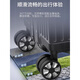 Chuangjingyi chooses luggage box mother box crayon Xiaoxin suitcase box mother box aluminum frame password box Japanese cartoon large capacity universal 1283 (aluminum frame model) white and black 20-inch [can be boarded] suitable for 1-3 days*