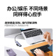 Green Network USB3.0 splitter High-speed 4-port docking station HUB hub Applicable to laptop one-to-multi-extended cable converter adapter extension cable USB3.0 4-port splitter 0.5 meters 15921