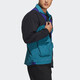 
Adidas new men's sportswear comfortable windproof stand collar woven casual loose jacket jacket GF4030 HE9930 M