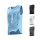 Alan Burton Running Vest Men's Men's's à séchage rapide T-shirt Basketball Basketball Vêtements de fitness Breatch Special Marathon Trianlan Tianlan [Ice Wire Breathable Wide épaule] L (130-145Jin [Jin est égal à 0,5 kg]))