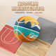 Li Ning (Li-Ning) Basketball Kinder Nr. 5 7 Kindergärtner Anti-Rutsch-Indoor- und Outdoor-Spezialtrainingswettbewerb Blau Ball Nr. 7 687-2 Gummi-Basketball
